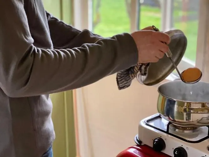 Slapen Tussen De Schapen In Pipowagen De Ome Jan 营地