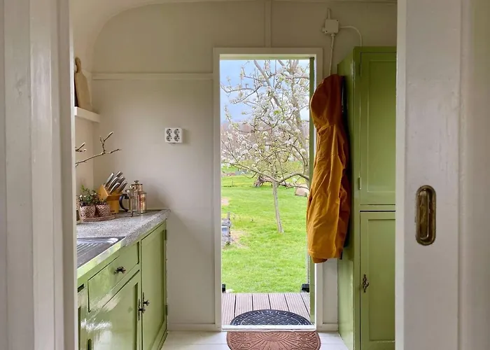 营地 Slapen Tussen De Schapen In Pipowagen De Ome Jan *